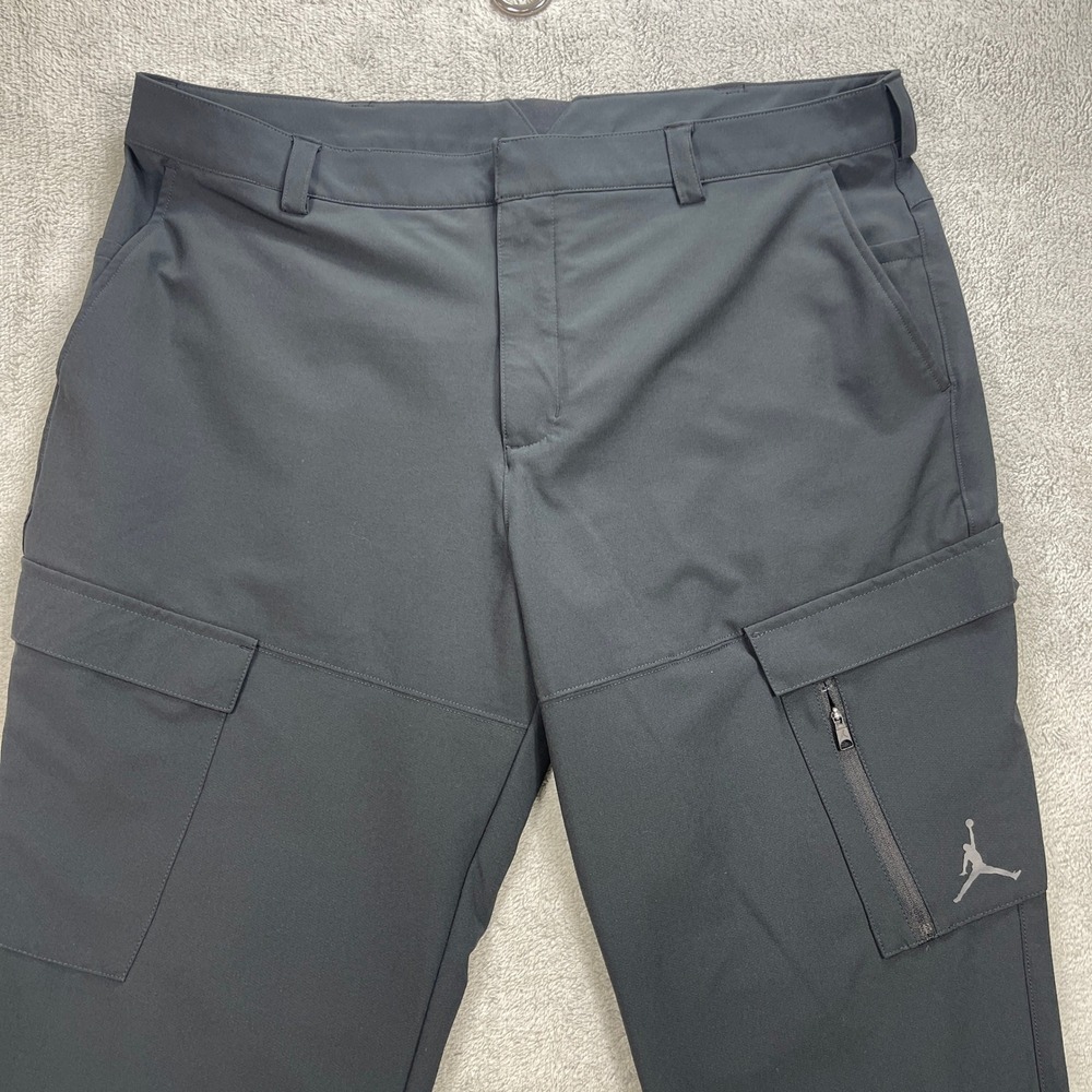 Jordan Cargo Pants Mens 40x32 Black Jordan Golf Slim Fit DZ0542-010 Stretch - Picture 2 of 14
